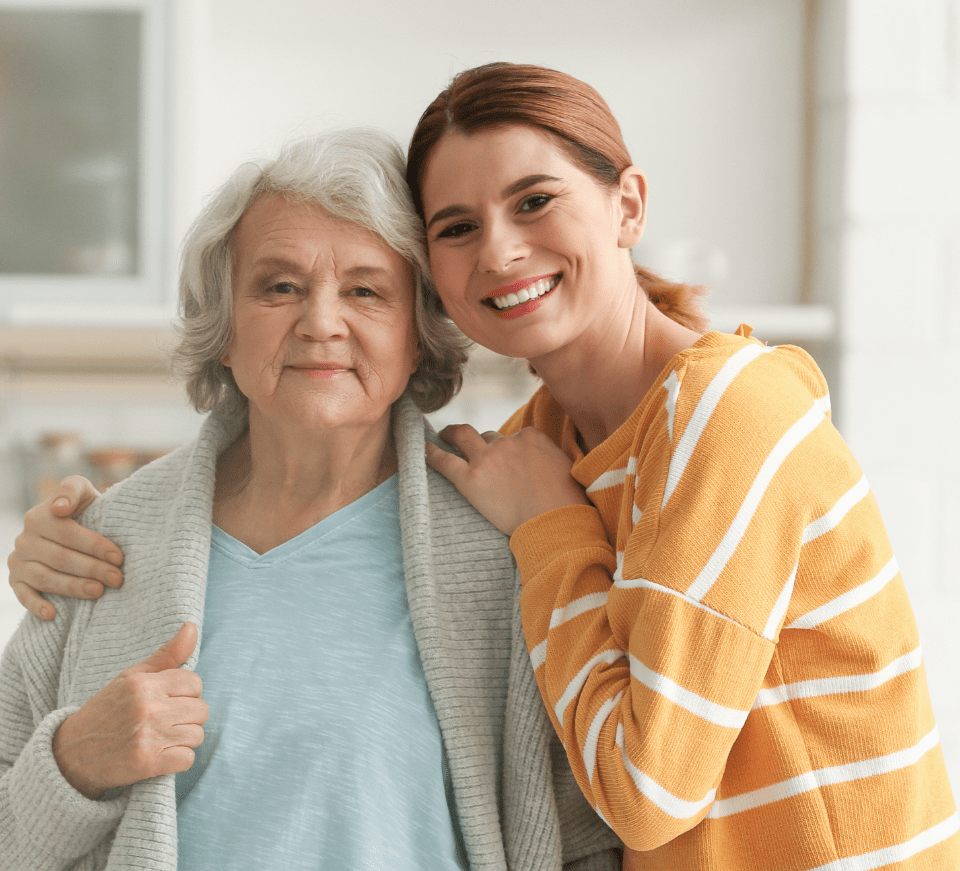 young woman and older woman